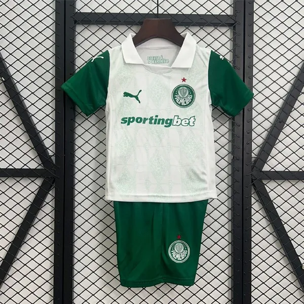 Camiseta Palmeiras Replica Segunda Ropa Niño 2025/26 Bicoca justo sin competencia