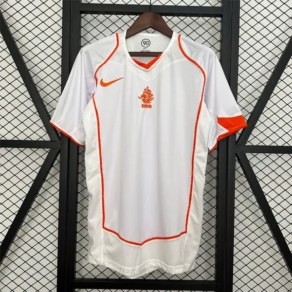 Camiseta Países Bajos Replica Segunda Ropa Retro 2004 Increíble ahorro, cógelo de colección