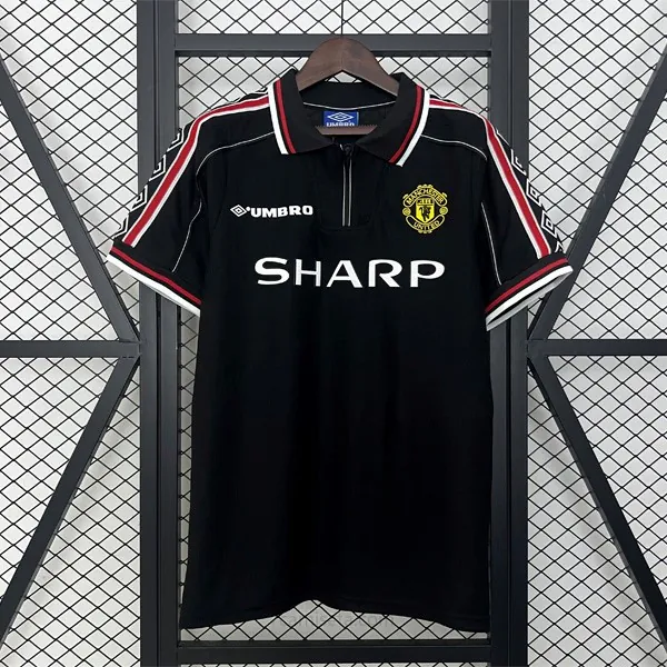Camiseta Manchester United Replica Tercera Ropa Retro 1998-1999 ¡¡Qué inmejorable oferta con devolución gratis!