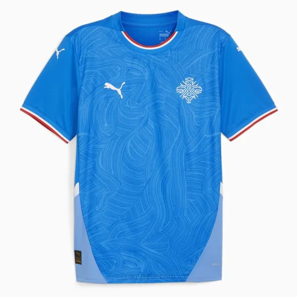 Camiseta Islandia Replica Primera Ropa 2024 Preciaso amigo de fábrica