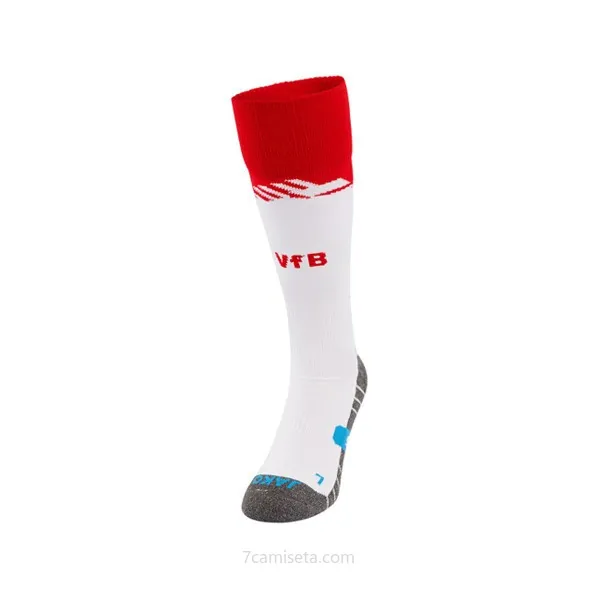 Calcetines VfB Stuttgart Replica Primera Ropa 2025/26 Paga menos este bicoca amigo