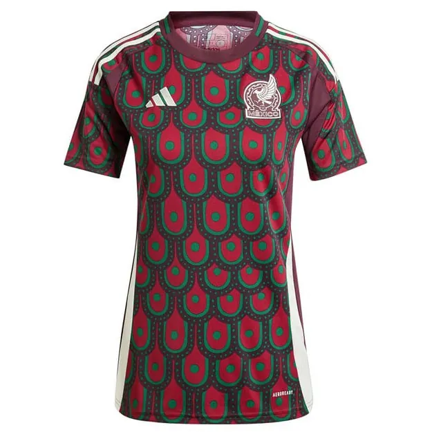 Camiseta México Replica Primera Ropa Mujer 2024 Bestia ahorro, benefíciate de campeonato