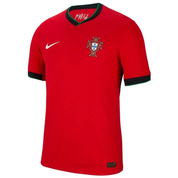 Camiseta Portugal Replica Primera Ropa 2024 Rebajón extraordinario