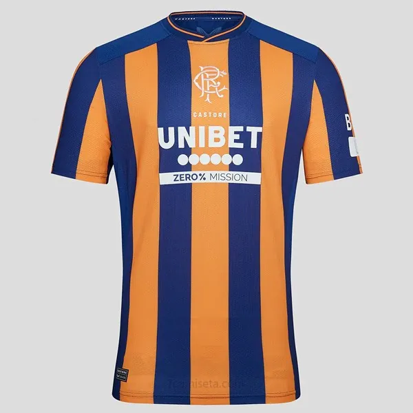 Camiseta Rangers Replica Tercera Ropa 2023/24 Liquidación regalado