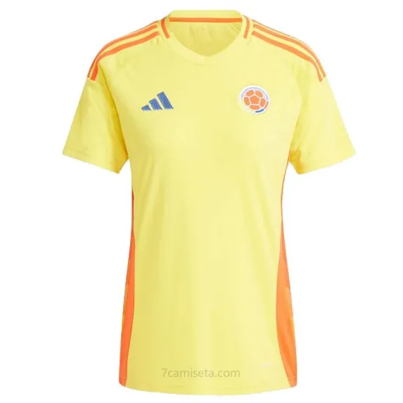 Camiseta Columbia Replica Primera Ropa Mujer 2024 Corre a por él este preciaso sensacional