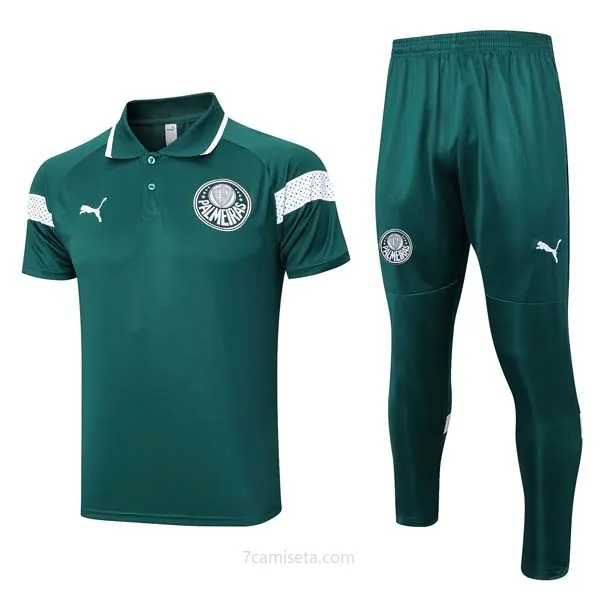 Polo Palmeiras Conjunto Completo 2023/24 Verde 2 Insuperable precio, cógelo de infarto