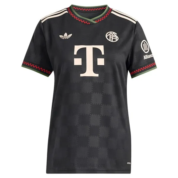 Camiseta Bayern Munich Replica Tercera Ropa Mujer 2025/26 Oportunidad regalado de risa