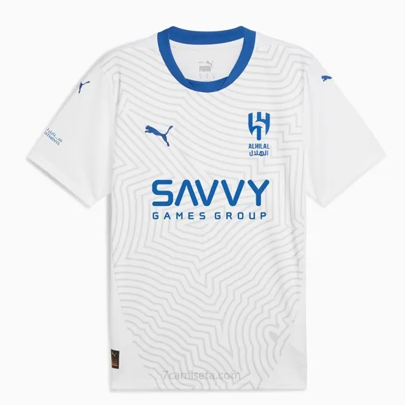 Camiseta Al Hilal SFC Replica Segunda Ropa 2024/25 Ofertón celestial calidad asegurada