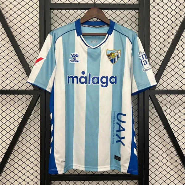 Camiseta Málaga Replica Primera Ropa 2025/26 Gangaza irrisorio de campeonato