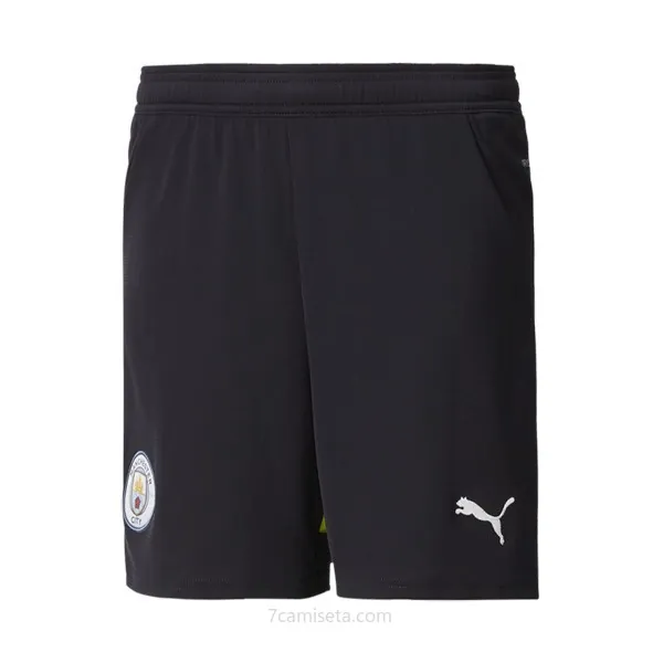 Pantalones Manchester City Replica Segunda Ropa 2024/25 Preciaso, atrapa
