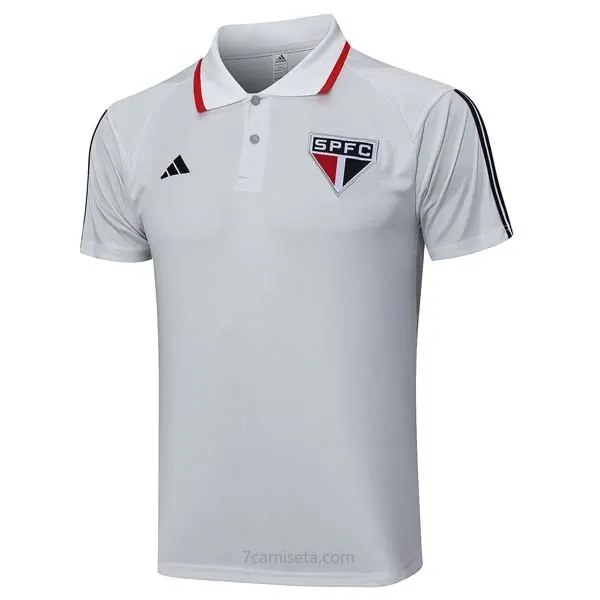 Polo Sao Paulo 2023/24 Blanco 2 ¡¡Qué fantástico precio de campeonato!