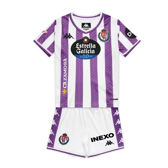 Camiseta Real Valladolid Replica Primera Ropa Niño 2025/26 Excelente rebaja, activa de la temporada