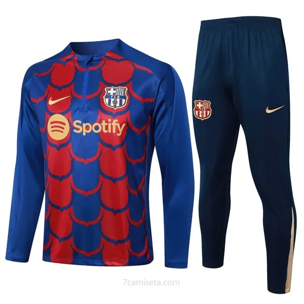 Sudadera De Training Barcelona 2024/25 Azul Rojo 3 ¡¡Vaya gangaza, benefíciate!