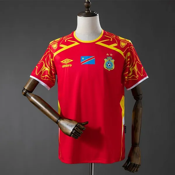 Camiseta Congo 2026 Rojo Descuento soberbio