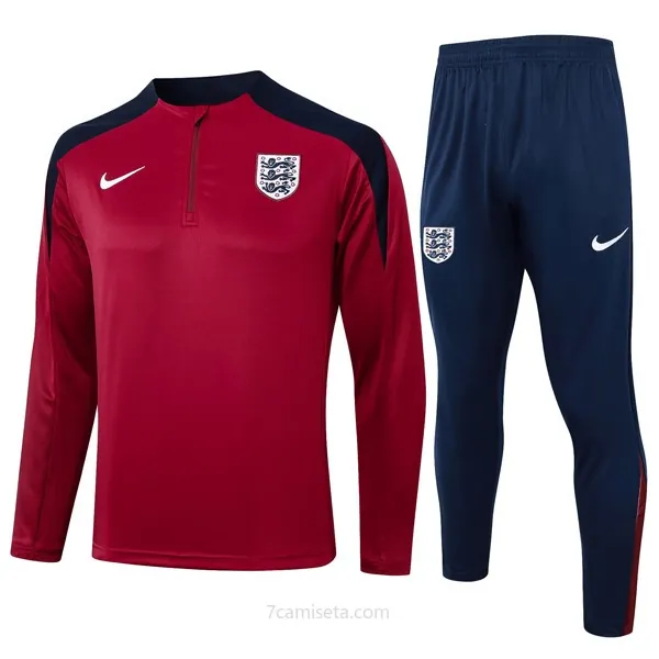 Sudadera De Training Inglaterra 2024/25 Rojo Negro 3 Date prisa este liquidación fantástico