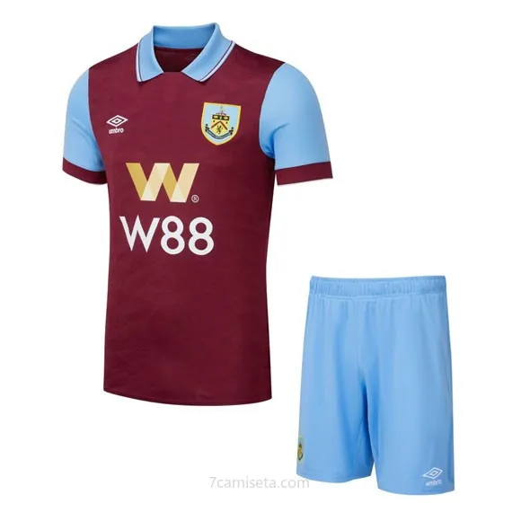 Camiseta Burnley Replica Primera Ropa Niño 2023/24 Gasta menos este descuentazo inmejorable