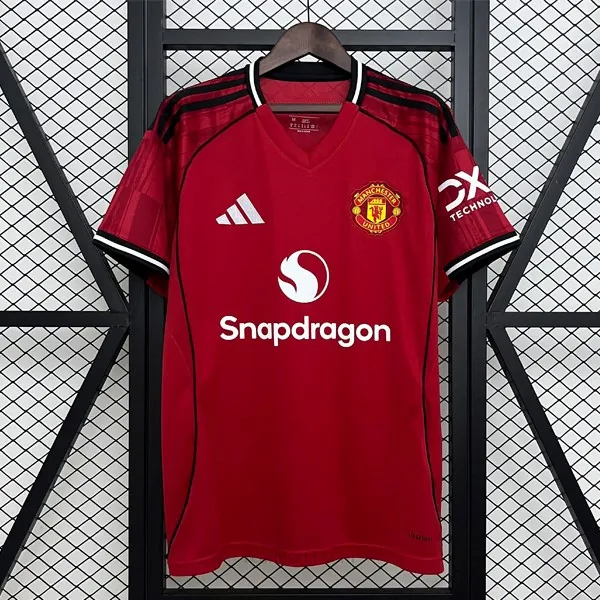 Camiseta M-U Replica Primera Ropa 2025/26 Llévatelo este bicoca portentoso