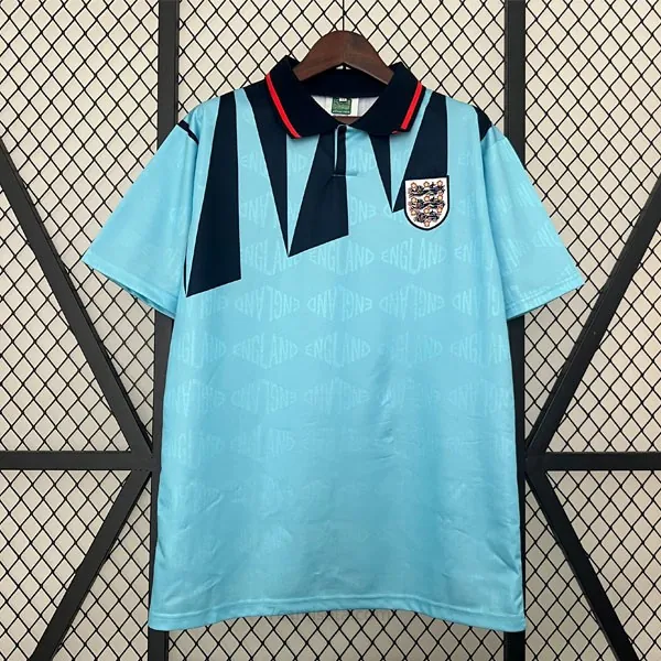 Camiseta Inglaterra Replica Tercera Ropa Retro 1992 Ganga soberbio de risa