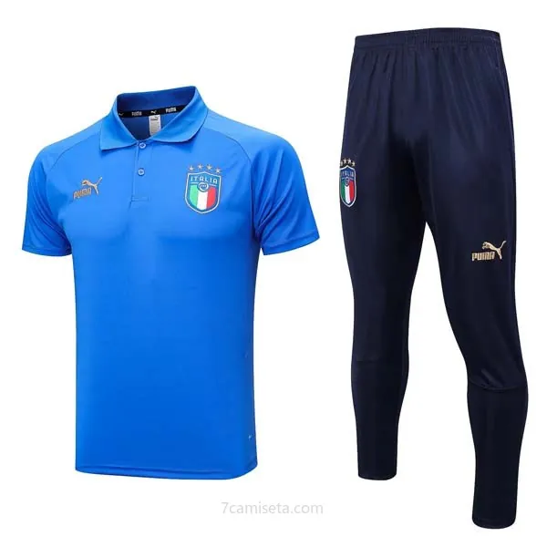 Polo Italia Conjunto Completo 2023/24 Azul 4 ¿¡Menudo/a chollo?