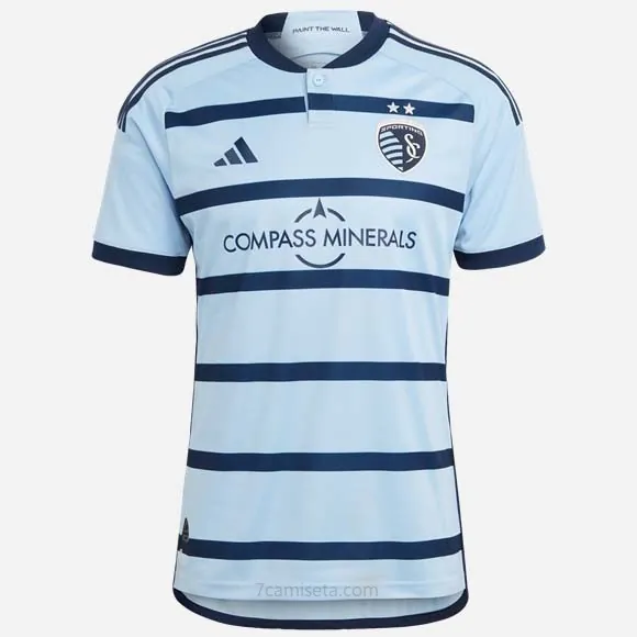Camiseta Sporting Kansas City Replica Primera Ropa 2023/24 ¿¡Menudo/a ganga?