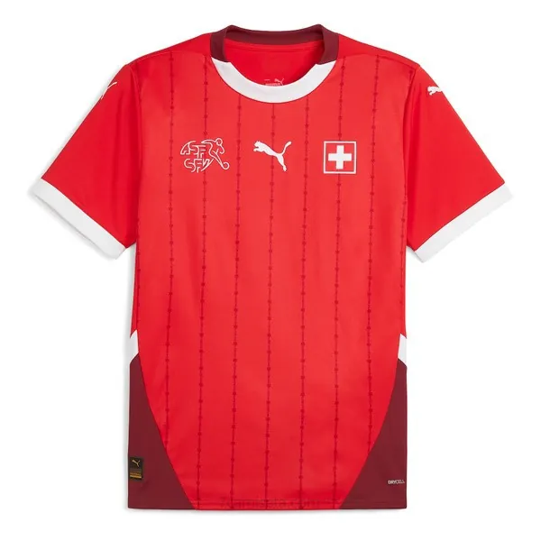 Camiseta Suiza Replica Primera Ropa 2024 Hazte con él hasta fin de existencias