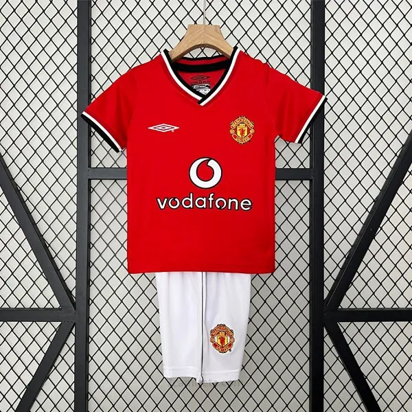 Camiseta Manchester United Replica Primera Ropa Niño Retro 2000 2001 ¡¡Menudo/a chollazo, hazte con él!