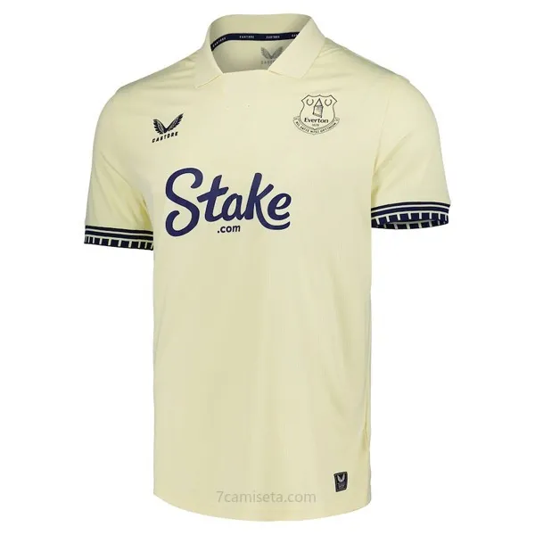 Camiseta Everton Replica Segunda Ropa 2025/26 Rebajón económico