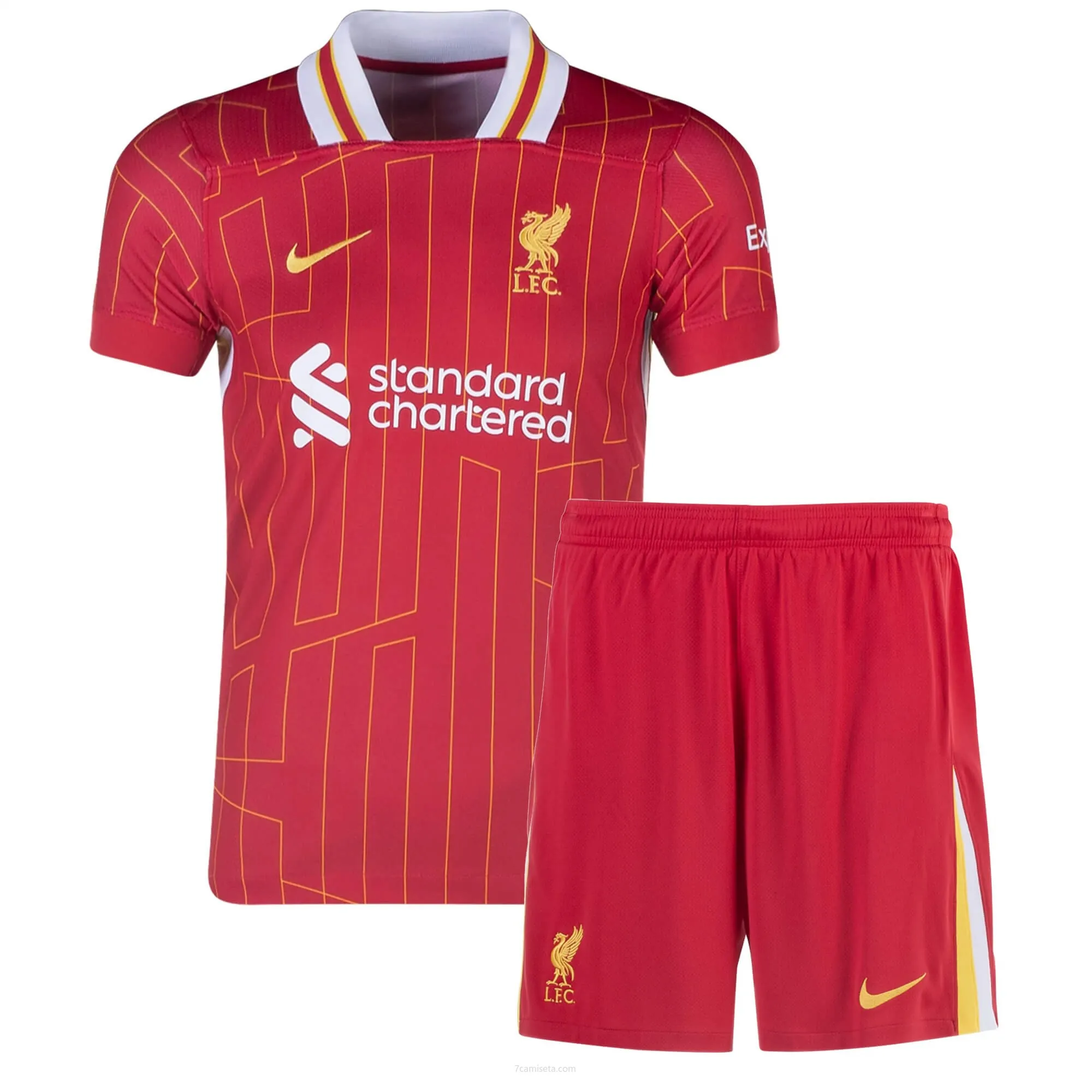 Camiseta Liverpool Replica Primera Ropa Niño 2024/25 ¡¡Cómo excelente oportunidad más barato que nunca!