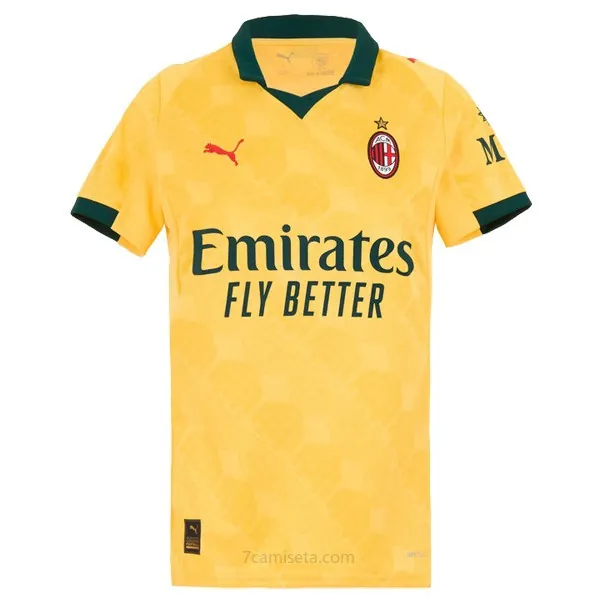 Camiseta AC Milan Replica Tercera Ropa Mujer 2025/26 Liquidación, gasta menos