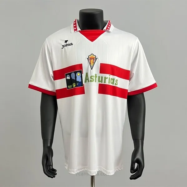 Camiseta Sporting Gijon Replica Segunda Ropa Retro 1996-1997 Chollo maravilloso