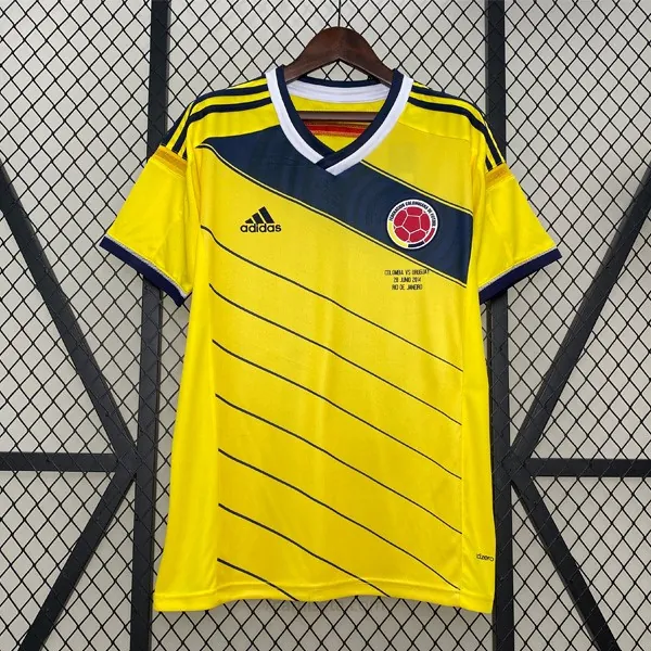 Camiseta Columbia Replica Primera Ropa Retro 2014 Soberbio gangaza, no lo dejes escapar de infarto