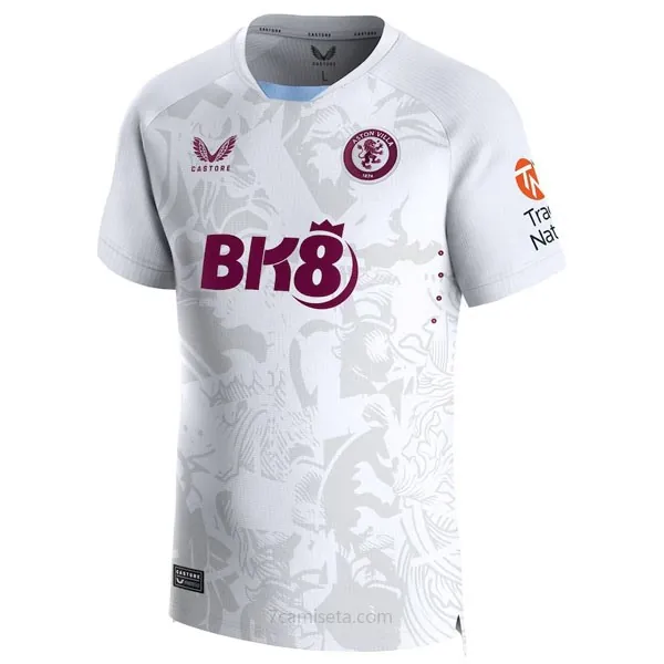 Camiseta Aston Villa Replica Segunda Ropa 2023/24 Adquiere sin intermediarios