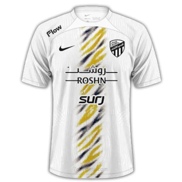 Camiseta Al-Ittihad FC Replica Segunda Ropa 2024/25 Corre a por él de derribo