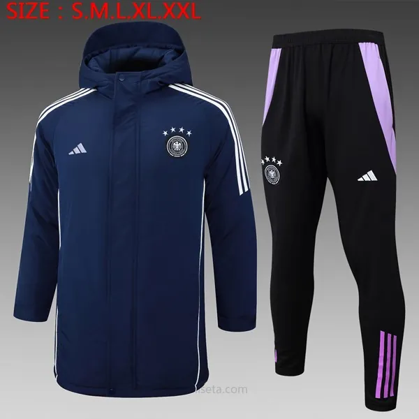 Abrigo Alemania Conjunto Completo 2024/25 Azul ¡¡Menudo/a chollazo, gasta menos!