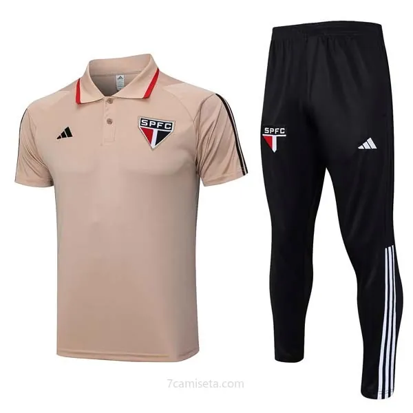 Polo Sao Paulo Conjunto Completo 2023/24 Amarillo Ahorro, consigue