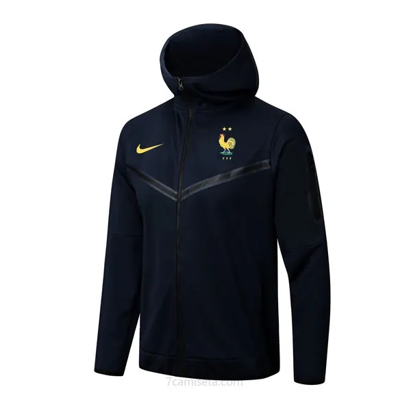 Chaqueta Con Capucha Francia 2024/25 Azul ¡¡Menudo/a regalado bicoca de infarto!