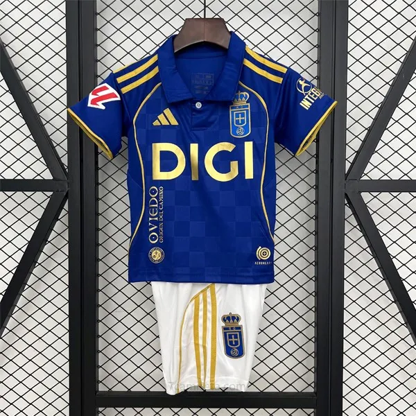Camiseta Real Oviedo Replica Primera Ropa Niño 2025/26 Dispara solo hoy