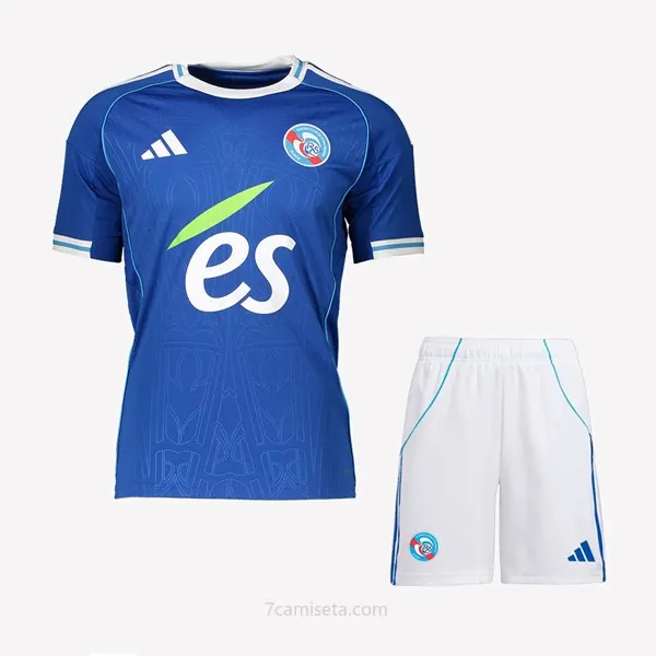 Camiseta Racing Club De Estrasburgo Replica Primera Ropa Niño 2025/26 Inmejorable descuento, dispara de derribo