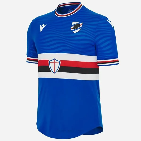 Camiseta UC Sampdoria Replica Primera Ropa 2023/24 ¡¡Qué celestial ahorro en toda la red!