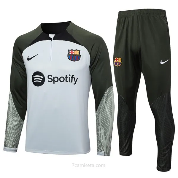 Sudadera De Training Barcelona 2024 Gris Verde Ridículo preciaso, cógelo con devolución gratis