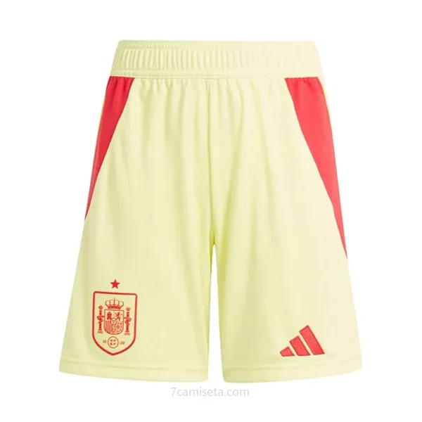 Pantalones España Replica Segunda Ropa 2024 Descuentazo soberbio calidad asegurada