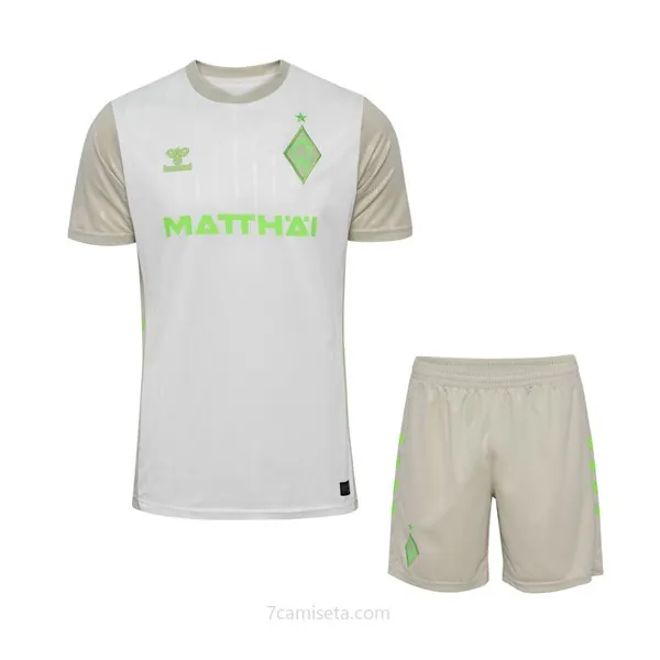 Camiseta Werder Bremen Replica Segunda Ropa Niño 2025/26 ¡¡Ni te imaginas tirado rebaja sin intermediarios!