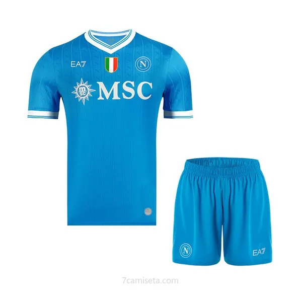 Camiseta Napoli Replica Primera Ropa Niño 2025/26 Precio, benefíciate