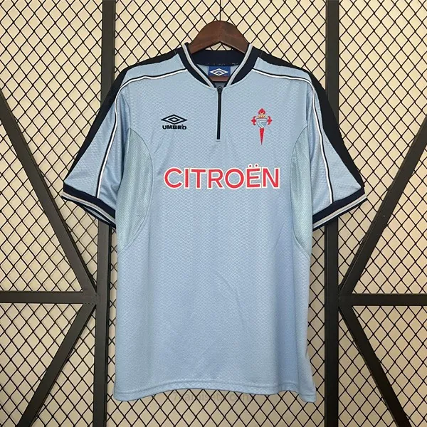 Camiseta Celta De Vigo Replica Primera Ropa Retro 1999 2000 ¡¡Qué regalado oferta solo hoy!