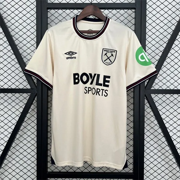 Camiseta West Ham United Replica Segunda Ropa 2025/26 Agarra este bicoca regalado