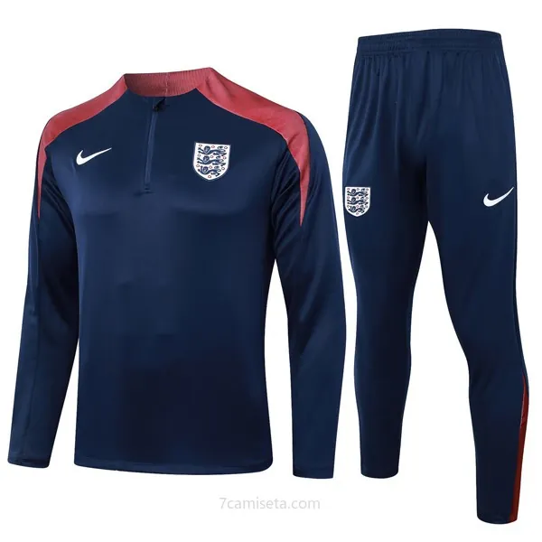 Sudadera De Training Inglaterra 2024/25 Azul Rojo 3 Oferta milagroso con devolución gratis