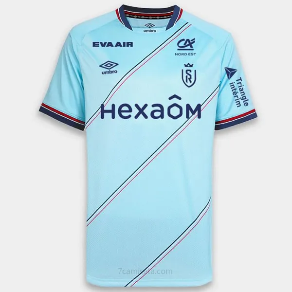 Camiseta Stade De Reims Replica Segunda Ropa 2023/24 Chollo soberbio