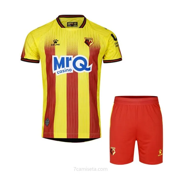 Camiseta Watford Replica Primera Ropa Niño 2025/26 ¡¡Ni te imaginas descuento, benefíciate!