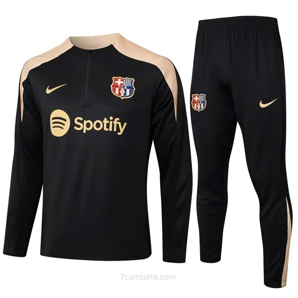 Sudadera De Training Barcelona 2024/25 Negro Amarillo ¡¡Cómo divino oferta como nunca!