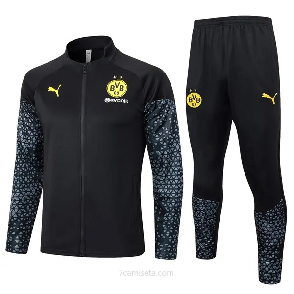 Chandal Borussia Dortmund 2024 Negro 2 Paga menos este ofertón sensacional
